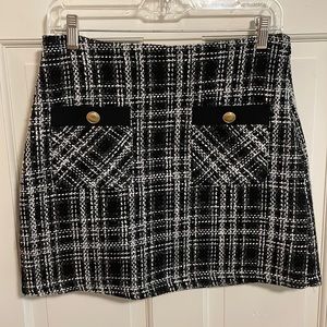 Plaid mini skirt- Forever 21